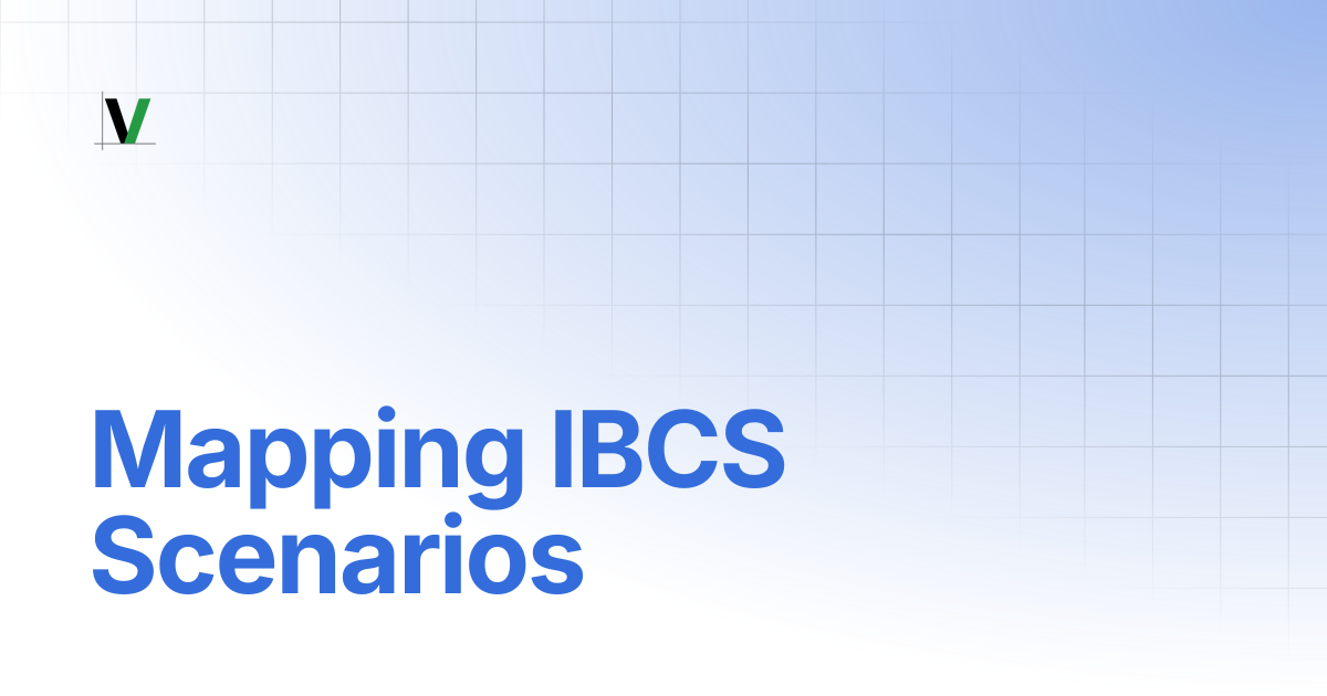 Mapping IBCS Scenarios | VitaraCharts