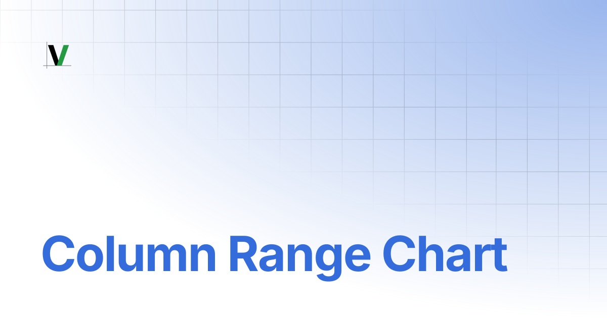 Column Range Chart | VitaraCharts